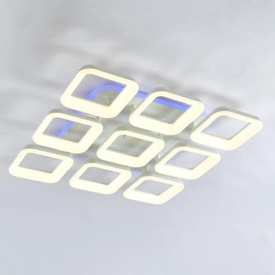 Citilux Паркер Смарт CL225A290E RGB Умная люстра Белая