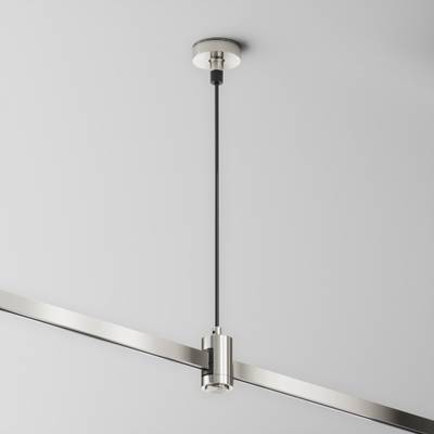 Подвес тросовый Hang с вводом питания Flarity платина TRA157SW-B1-PT. TM Maytoni