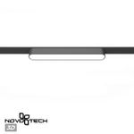 359238 SHINO NT23 047 черный Трековый светильник для низковольтного шинопровода IP20 LED 12W 48V 720Лм 3000К SMAL