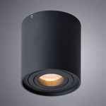 Точечный накладной светильник Arte Lamp FALCON A5645PL-1BK, 1хGU10