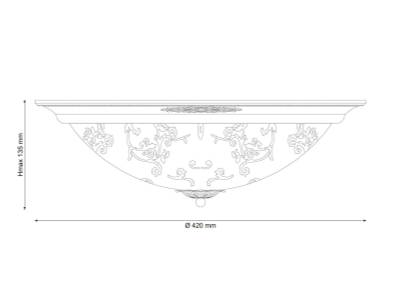 Люстра Lucia Tucci LUGO 142.3 R40 white