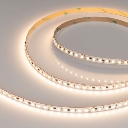 Светодиодная лента IC-A120-8mm 24V Warm3000 (9.6 W/m, IP20, 2835, 10m) (Arlight, стабилизированная)