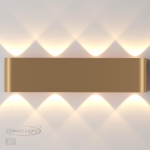 3893/8WL HIGHTECH ODL20 363 золотистый/металл Настенный светильник LED 3000K 8W 220V MAGNUM