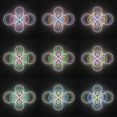 Citilux Транай Смарт CL235A180E RGB Умная люстра Белая