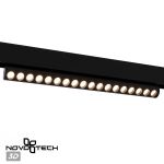 359949 PORT черный Трековый светодиодный светильник диммир. со сменой цв.температуры, пульт ДУ/Tuya Smart Life LED 18W 90-240V VECTOR