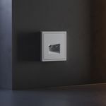 VLS002716 Накладка для розетки TV+RJ45 кат. 6, S70 (серый). (ТМ Maytoni)