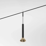 Mini Magnetic Трековый светильник 3W 3000K черный/латунь 85164/01