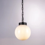 373110 Светильник BOLLA 1x10W (led) E27 ЧЕРНЫЙ IP65/IP44