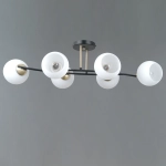 IL0798-6CSQ-25 BK AB TRENTO светильник потолочный ILLUMICO, E14х6