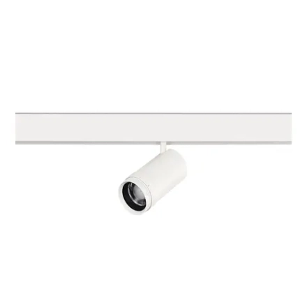 ST357.536.20 Магнитный трековый светильник ZOOM Белый LED 1*20W 3000K Lm Ra90 10-55° IP20 D60xH170 48VV
