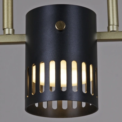 06675-0.3-05 GD+BK GX53 светильник потолочный Reluce, GX53х5