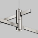 Подвес тросовый Hang двойной Flarity платина, TRA157SW-D1-PT. TM Maytoni