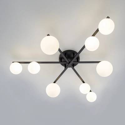 CL209291 GLOB Черный Св-к Люстра