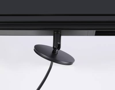 Крепеж трековый для корпуса DIY D70mm Magnetic 220V A2548 BK черный 232*70*80