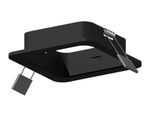 Корпус светильника встраиваемый для насадок 70*70mm C7902 SBK черный песок 90*90*H32mm MR16 GU5.3