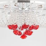 Eletto Rosa EL325P12.2 Люстра подвесная Хром