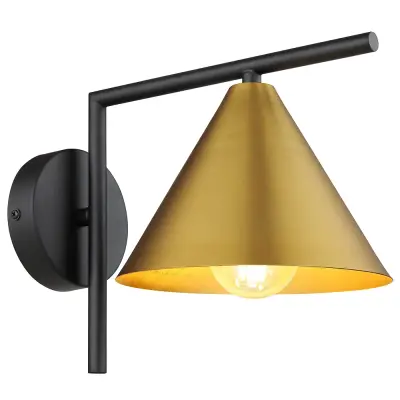 Бра Arte Lamp DAVID A7033AP-1BK, 1хE27