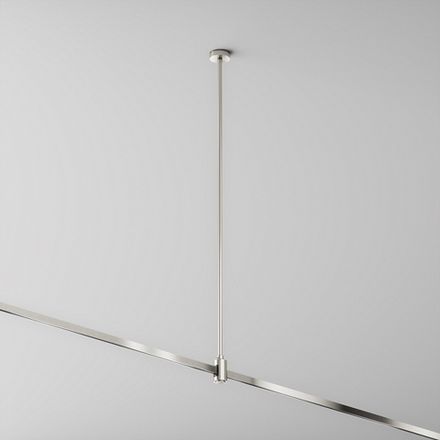 Крепление потолочное Long одинарное 700мм Flarity платина, TRA159C-S1-PT. TM Maytoni