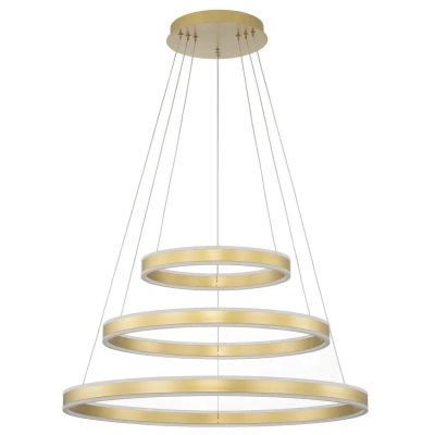 Citilux Дуэт CL719682 LED Люстра подвесная с пультом Золото