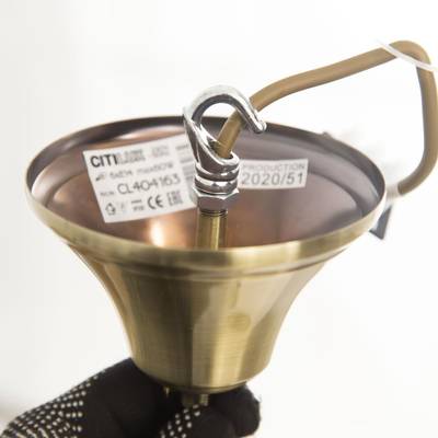 Citilux Кармен CL404183 Люстра подвесная Бронза