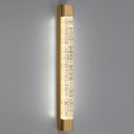 6681/12WL HIGHTECH ODL24 271 Настенный светильник антич бронза/металл/хрусталь IP20 LED 12W 600Лм 4000K MIRADA