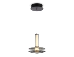 Светильник светодиодный подвесной LH31003 GR/SM серый/дымчатый 10W 3000K 150*150*240