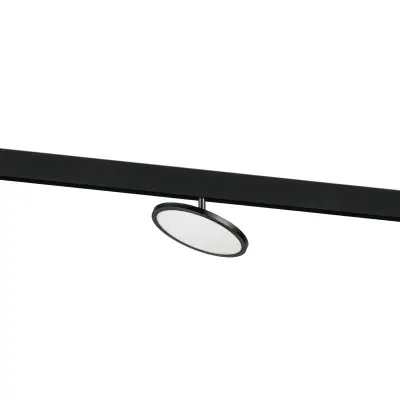 209747 Светильник поворотный 48V д/трека UNO LED 12W 1000LM 180G ЧЕРНЫЙ МАТОВЫЙ 4000K Lightstar