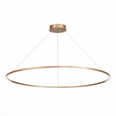 ST605.243.57 Светильник подвесной ST-Luce Золотистый/Белый LED 1*57W 4000K