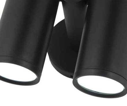 08465-1,19 Бра Канти черный w20*18 h24 Led 12W (3000-6000K)