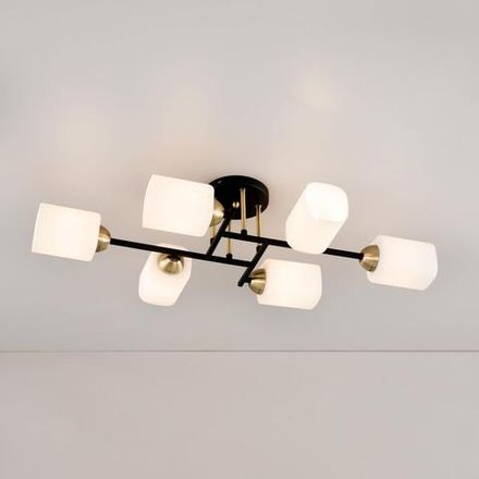 Citilux Генри CL130265 Люстра потолочная Чёрная