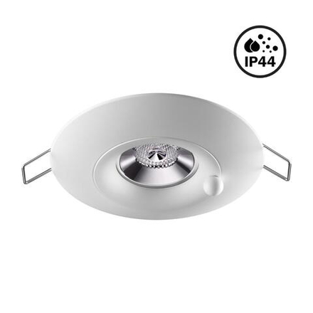 370789 SPOT NT21 596 белый Светильник встраиваемый влагозащищенный IP44 GU10 50W 220V WATER