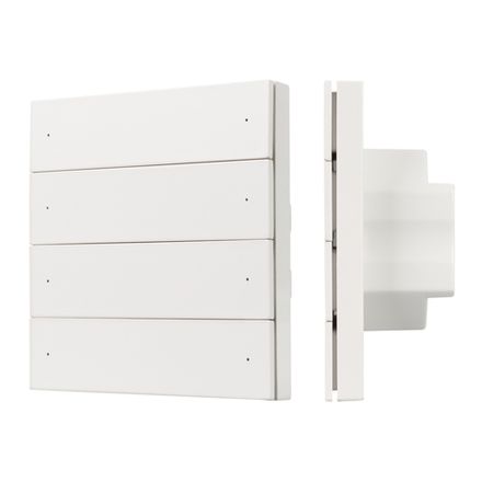 INTELLIGENT ARLIGHT Кнопочная панель SMART-ZB-801-22-1G-8SC-MULTI-IN White (230V) (IARL, IP20 Пластик, 5 лет)