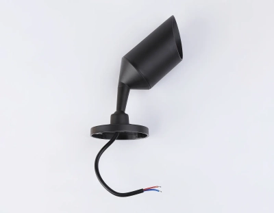 Светильник уличный в грунт ST6341 BK черный IP65 GU10 max 35W D60*100*220