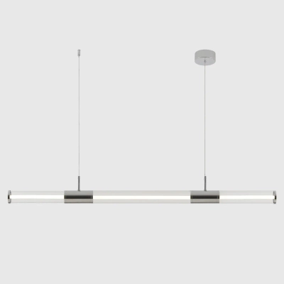 Светильник подвесной Crystal Lux LINEUP SP24W LED CHROME 3761/224