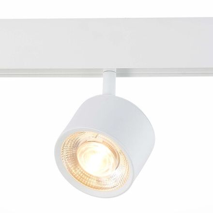 ST353.536.06 Магнитный трековый светильник белый LED 1*6W 3000K 560Lm Ra&gt;80 36° IP20 L120xW81xH138 48V
