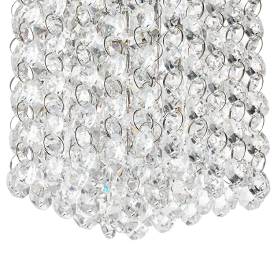 795414 Подвес CRISTALLO 1х40W G9 ХРОМ