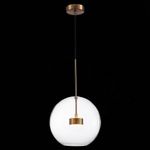 SL1133.223.01 Светильник подвесной ST-Luce Латунь/Прозрачный LED 1*14W 3000K
