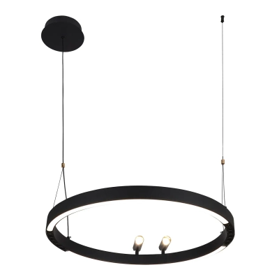 Подвесная люстра Slinga 4474-1P, LED*58W + 2*LED*3W, 1860LM, 3000-6500K. ТМ F-Promo