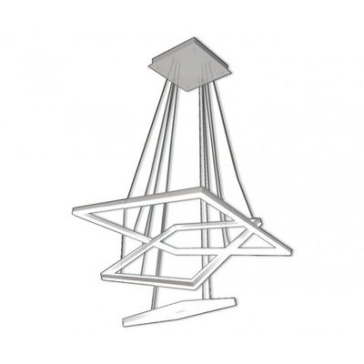 08201,01(4000K) Подвес Альтис белый w80+60+40 h200 Led 110W (4000K)