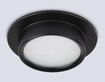 Светильник встраиваемый TN6735 BK черный IP44 GX53 D110*57