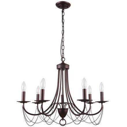 Подвесная люстра Plini 2590-7P, 7*E14*40W. ТМ F-Promo