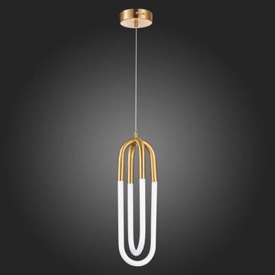 SL1579.303.02 Подвес ST-Luce Латунь/Латунь, Белый LED 2*14W 3000K