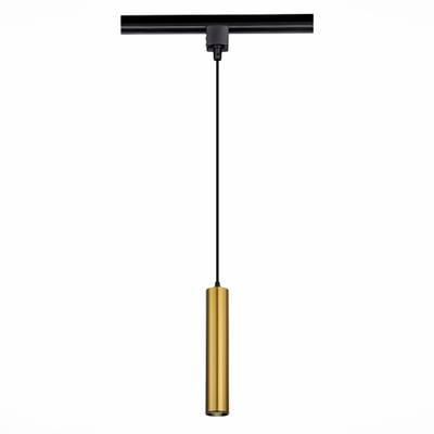 ST151.306.01 Светильник трековый Черный GU10 1*50W IP20 D54xH290 220V Без ламп