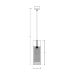 Подвесной светильник Arte Lamp CASTELLO A7068SP-1BK, 1хE27