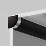 Комплект заглушек (для профиля 16×16) 2 шт., ALM-1616R-B-EC 642029. TM Maytoni