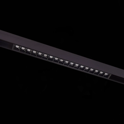 ST361.436.18 Магнитный трековый светильник Черный LED 1*18W 3000K 1 407Lm Ra>80 36° IP20 L331xW22xH44 48V