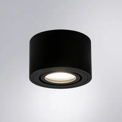 Точечный накладной светильник Arte Lamp UNITO A0550PL-1BK, 1хLED