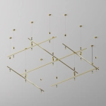 Шинопровод 2 м Flarity латунь, TRX154-112BS. TM Maytoni