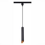 ST152.416.01 Светильник трековый Черный GU10 1*50W IP20 D60xH400 220V Без ламп