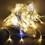 A-047B WW/WT FLASH гирлянда светодиодная, провод белый, 30м, 300LED, влагозащищенная, IP65